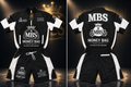 Money Bag Society (MBS) Black & White Windbreaker Short Set