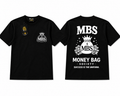 Money Bag Society (MBS) Signature Graphic T-Shirt – Black